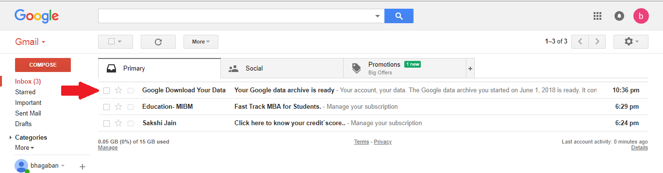 how to backup gmail data and restore to this data